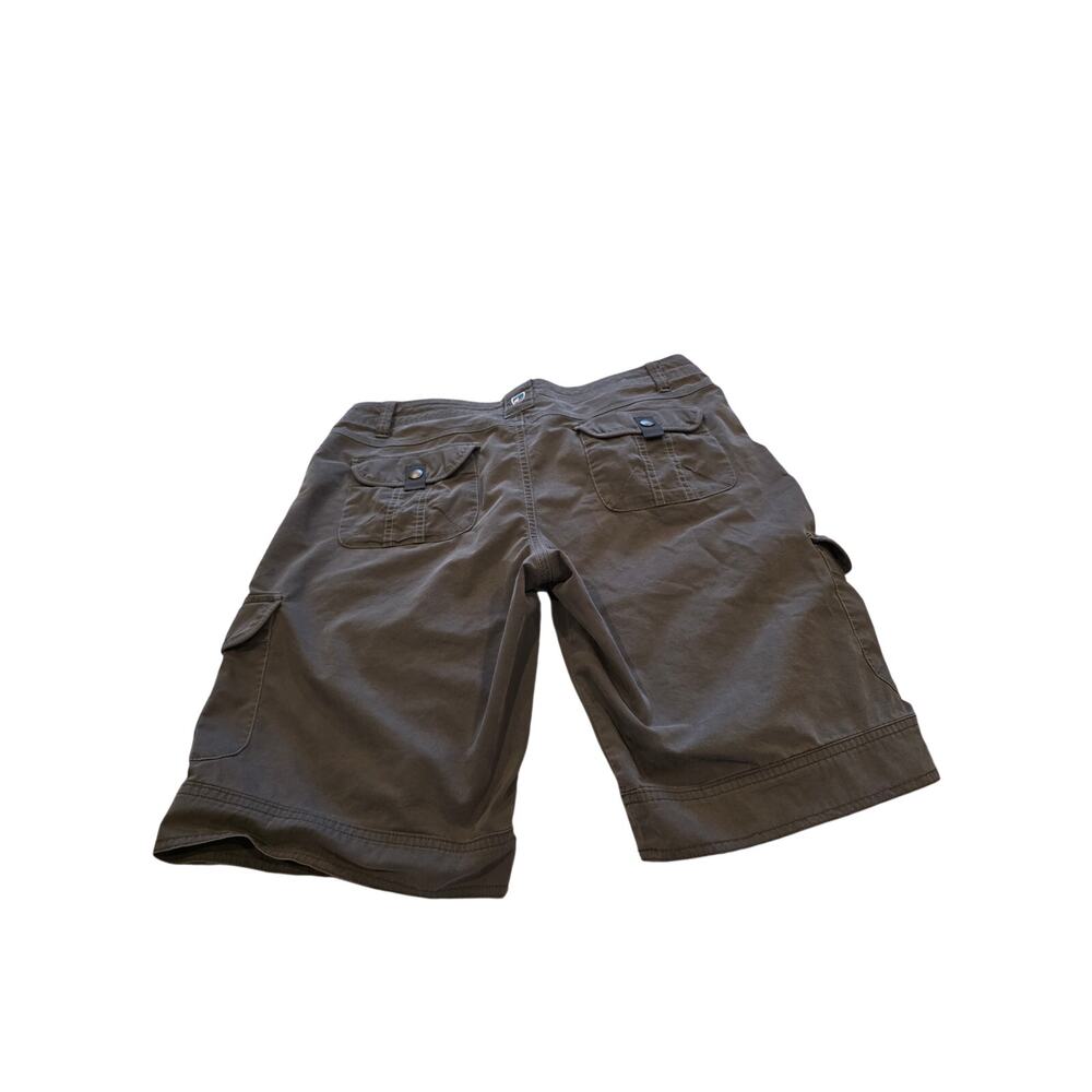 Kuhl Womens Size 10 Gray Outdoor Hiking Cargo Shorts Utility Trail Camp Casual